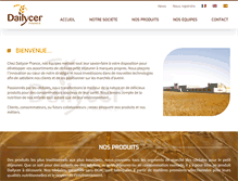 Tablet Screenshot of dailycer-fr.com